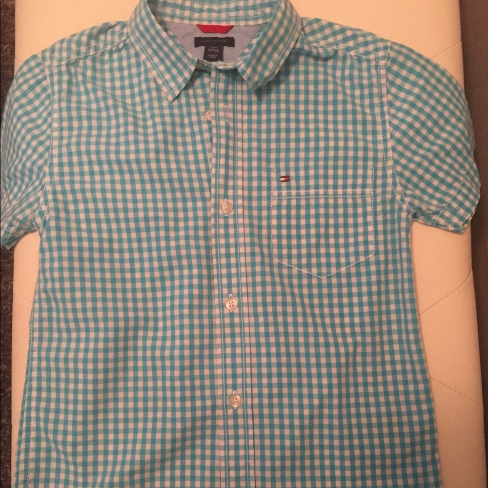 Boys Tommy Hilfiger button down shirt